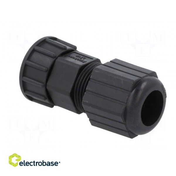 Case RJ45 | plastic | 5÷0.65mm | IP67 | for cable | straight | size D image 4