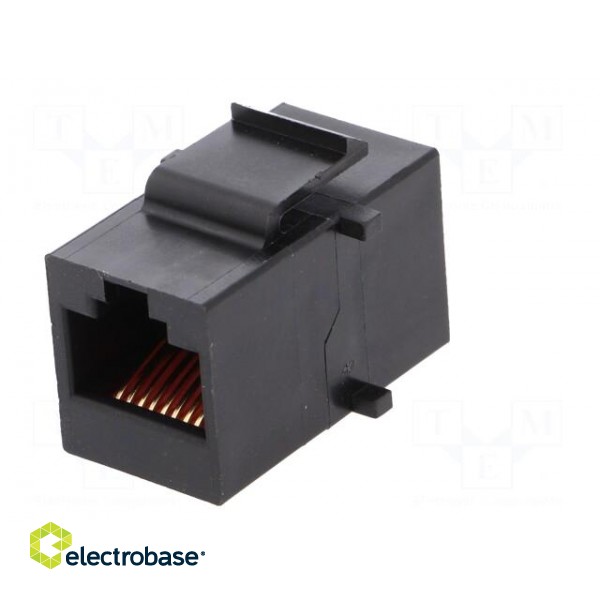 Coupler | Cat: 5 | Layout: 8p8c | RJ45 socket,both sides image 6