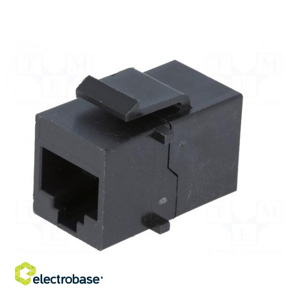 Coupler | Cat: 5 | Layout: 8p8c | RJ45 socket,both sides image 2