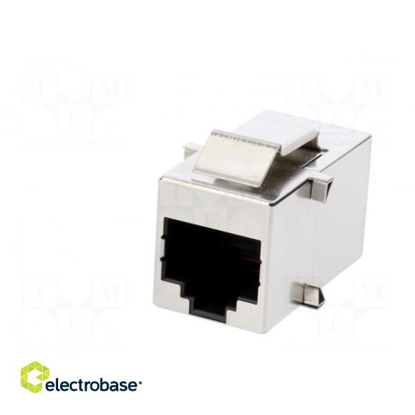 Coupler | Cat: 5 | shielded | Layout: 8p8c | RJ45 socket,both sides image 2