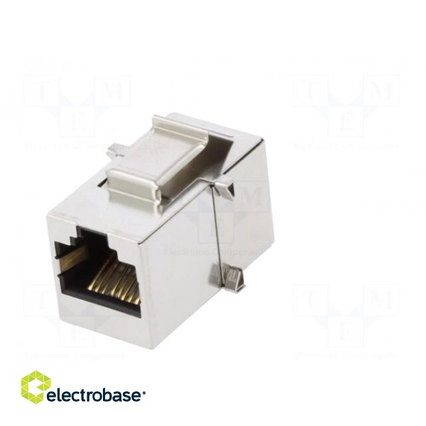 Coupler | Cat: 5e | Layout: 8p8c | RJ45 socket,both sides image 6