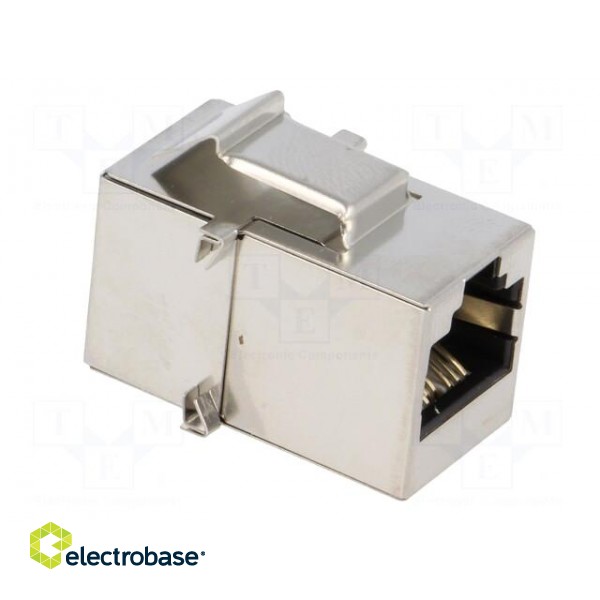 Coupler | Cat: 5e | shielded | Layout: 8p8c | RJ45 socket,both sides image 8