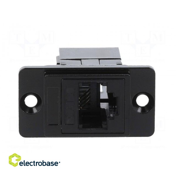 Coupler | DUALSLIM | Cat: 3 | Layout: 6p4c | RJ11 socket,both sides image 9