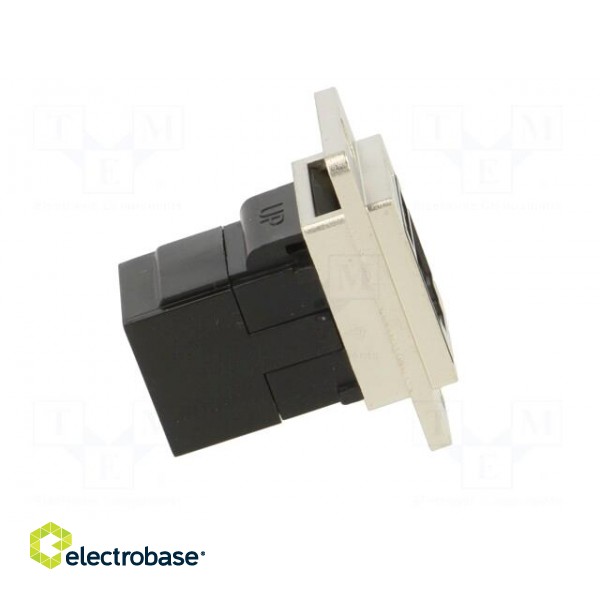 Coupler | DUALSLIM | Cat: 3 | Layout: 6p4c | RJ11 socket,both sides image 7