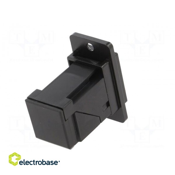 Coupler | DUALSLIM | Cat: 5e | Layout: 8p8c | RJ45 socket,both sides image 6