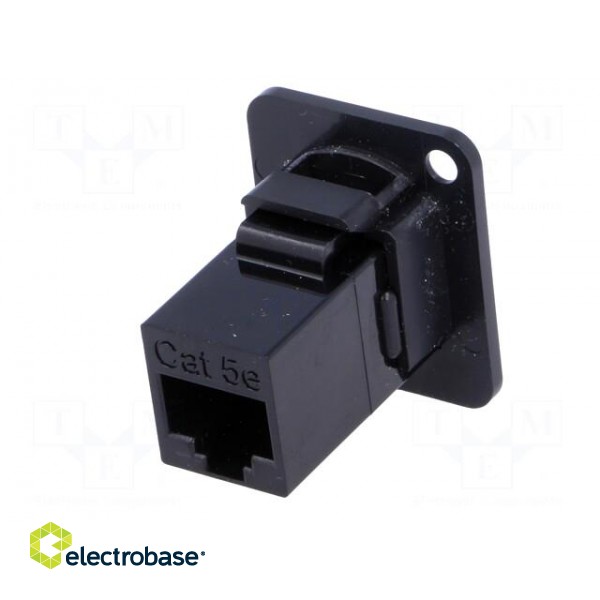 Coupler | EH | Cat: 5e | RJ45 socket,both sides | Case: XLR standard paveikslėlis 6