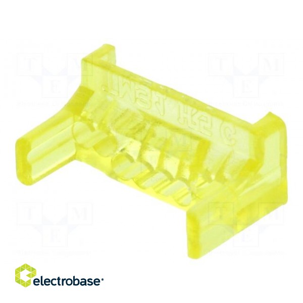 Guide plate | Cat: 6 | 27AWG÷24AWG | yellow paveikslėlis 1