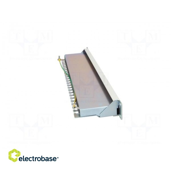 Patch panel | RJ45 | Cat: 6 | RACK | grey | Number of ports: 24 | 19" image 8