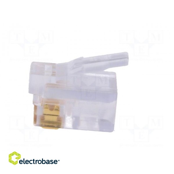 Plug | RJ12 | PIN: 6 | Layout: 6p6c | IDC,crimped | for cable image 3