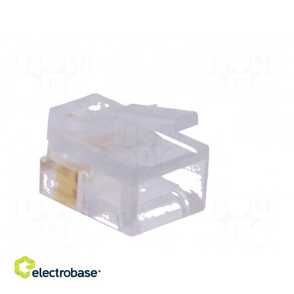 Plug | RJ12 | PIN: 6 | Layout: 6p6c | IDC,crimped | for cable image 4