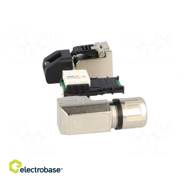 Plug | RJ45 | PIN: 8 | Cat: 5 | shielded | Layout: 8p8c | 5.5÷10mm | IDC image 7