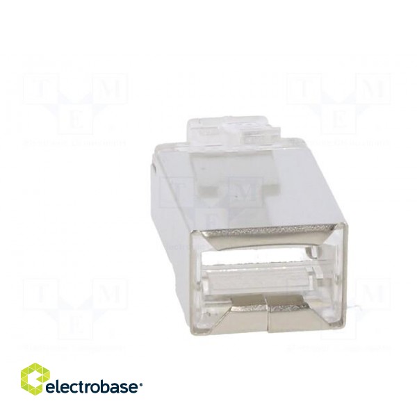 Plug | RJ45 | PIN: 8 | Cat: 5e | shielded | Layout: 8p8c | for cable image 5