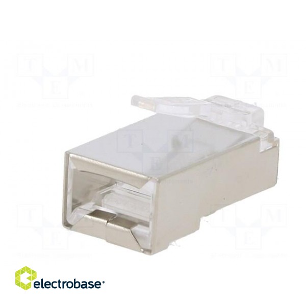 Plug | RJ45 | PIN: 8 | Cat: 5e | shielded | Layout: 8p8c | for cable image 6