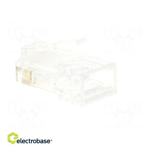 Plug | RJ45 | PIN: 8 | Cat: 6 | unshielded,pass through | gold-plated image 4