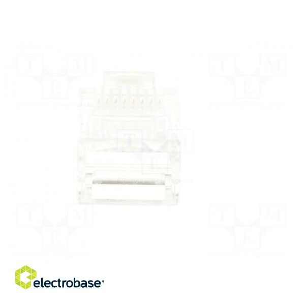 Plug | RJ45 | PIN: 8 | Cat: 6 | unshielded,pass through | gold-plated image 5