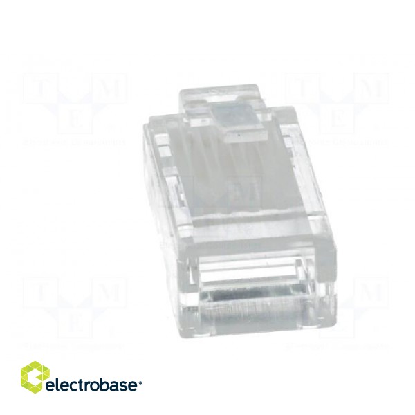 Plug | RJ45 | PIN: 8 | Cat: 6 | Layout: 8p8c | IDC,crimped | for cable фото 5