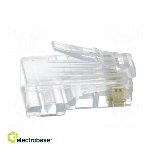 Plug | RJ45 | PIN: 8 | Cat: 6 | Layout: 8p8c | IDC,crimped | for cable image 7