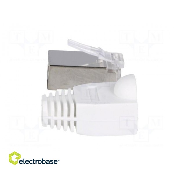 Plug | RJ45 | PIN: 8 | Cat: 6 | shielded,with protection | Layout: 8p8c фото 7
