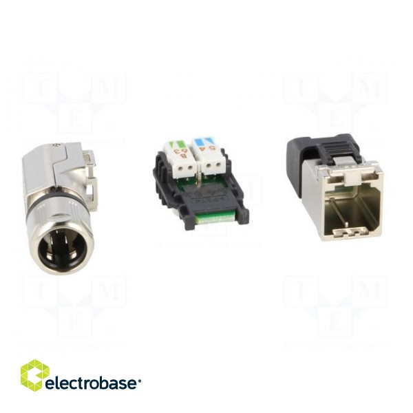 Plug | RJ45 | PIN: 8 | Cat: 6a | shielded | Layout: 8p8c | 5.5÷10mm | IDC фото 9