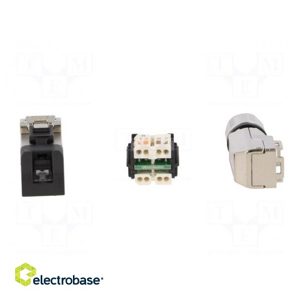 Plug | RJ45 | PIN: 8 | Cat: 6a | shielded | Layout: 8p8c | 5.5÷10mm | IDC image 5