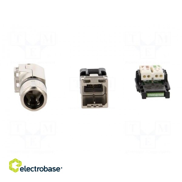 Plug | RJ45 | PIN: 8 | Cat: 6a | shielded | Layout: 8p8c | 5.5÷10mm | IDC image 9