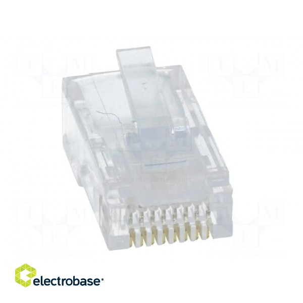 Plug | RJ45 | PIN: 8 | Layout: 8p8c | IDC,crimped | for cable image 9