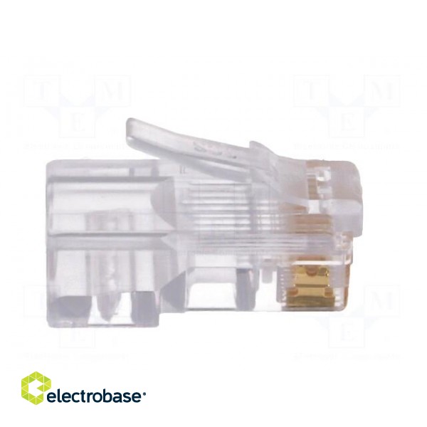 Plug | RJ45 | PIN: 8 | Layout: 8p8c | IDC,crimped | for cable image 7