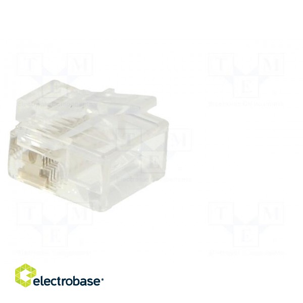 Plug | RJ45 | PIN: 8 | short | Layout: 8p8c | IDC,crimped | for cable image 4
