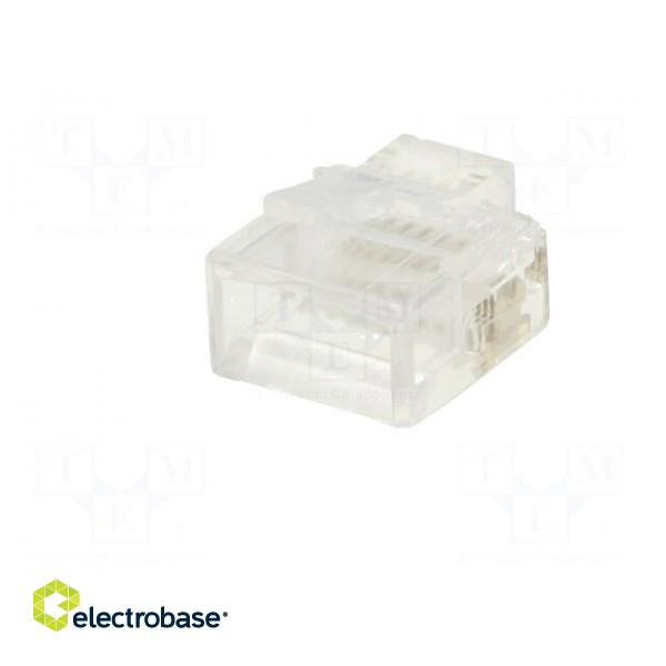 Plug | RJ45 | PIN: 8 | short | Layout: 8p8c | IDC,crimped | for cable image 6