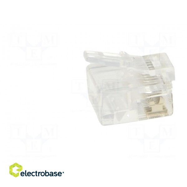 Plug | RJ45 | PIN: 8 | short | Layout: 8p8c | IDC,crimped | for cable image 7