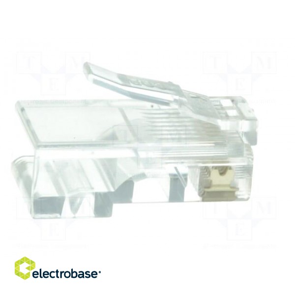 Plug | RJ45 | PIN: 8 | unshielded | gold-plated | Layout: 8p8c | 26AWG | IDC image 7