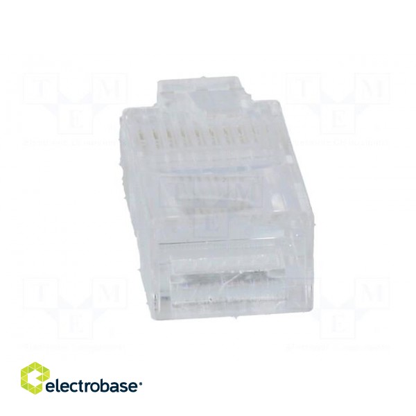 Plug | RJ50 | PIN: 10 | Layout: 10p10c | IDC,crimped | for cable image 5