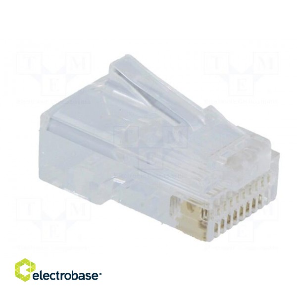 Plug | RJ50 | PIN: 10 | Layout: 10p10c | IDC,crimped | for cable image 8