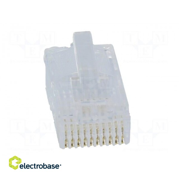 Plug | RJ50 | PIN: 10 | Layout: 10p10c | IDC,crimped | for cable image 9