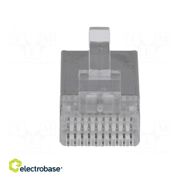 Plug | RJ50 | PIN: 10 | shielded | gold-plated | Layout: 10p10c | IDC image 9