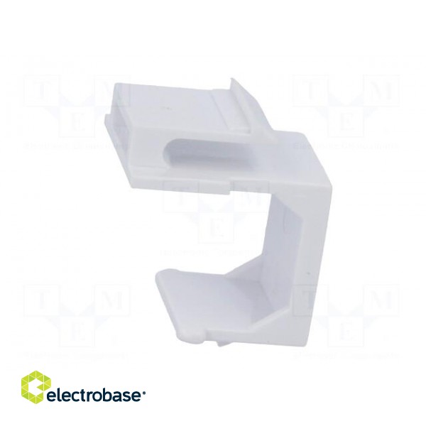 Protection cap | Colour: white | for panel mounting,snap fastener paveikslėlis 7