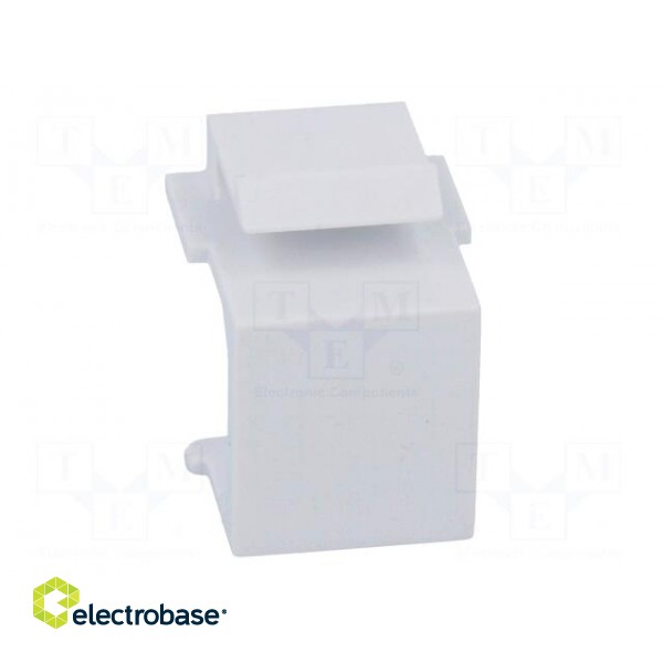 Protection cap | Colour: white | for panel mounting,snap fastener paveikslėlis 9