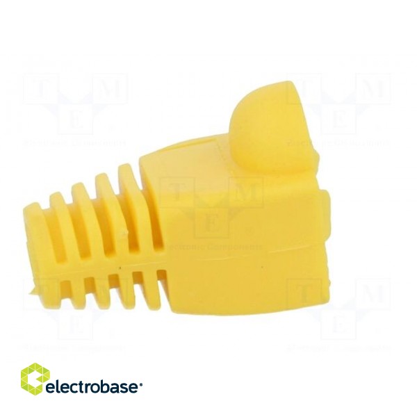 RJ45 plug boot | 5.8mm | Colour: yellow image 7