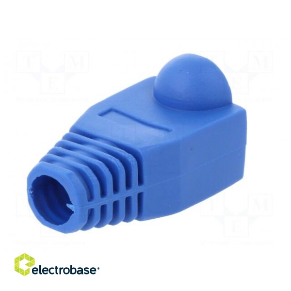RJ45 plug boot | 6.5mm | Colour: blue image 6