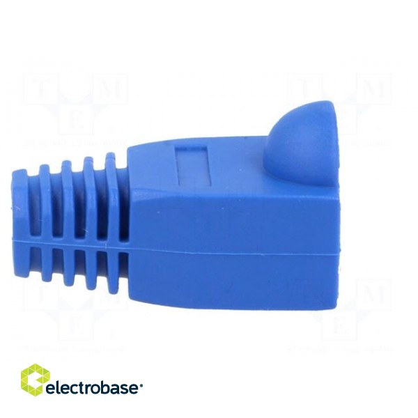 RJ45 plug boot | 6.5mm | Colour: blue image 7