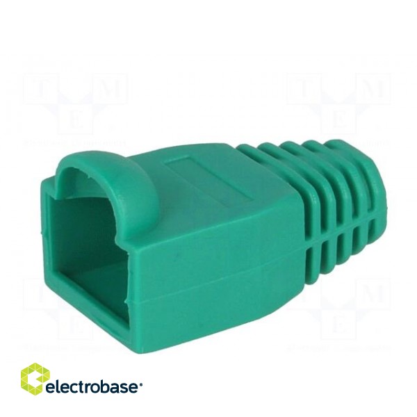 RJ45 plug boot | 6.5mm | Colour: green image 2