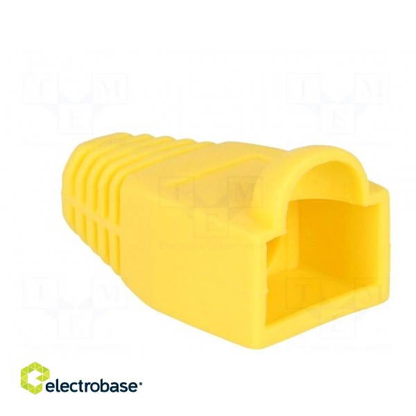 RJ45 plug boot | 6.5mm | Colour: yellow image 8