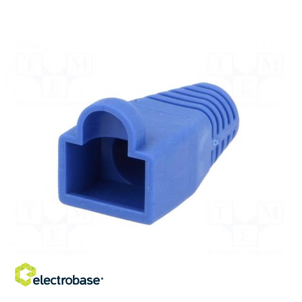 RJ45 plug boot | 6mm | Colour: blue image 2