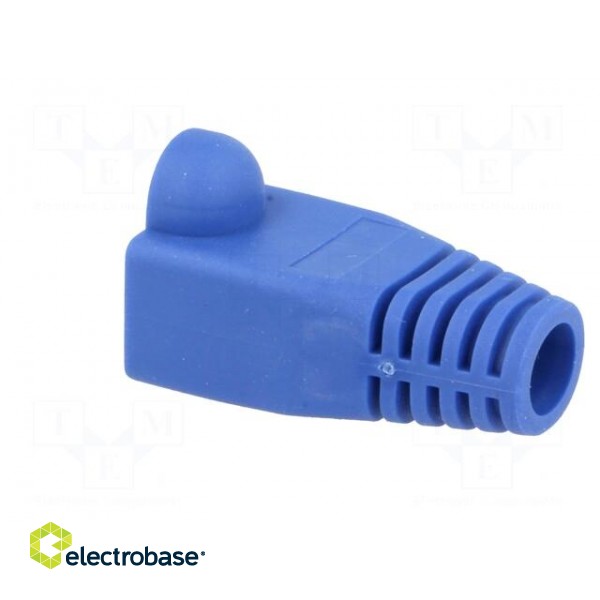 RJ45 plug boot | 6mm | Colour: blue image 4