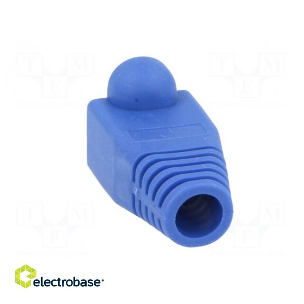 RJ45 plug boot | 6mm | Colour: blue image 5