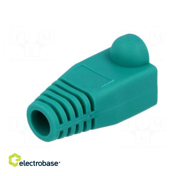 RJ45 plug boot | 6mm | Colour: green image 6