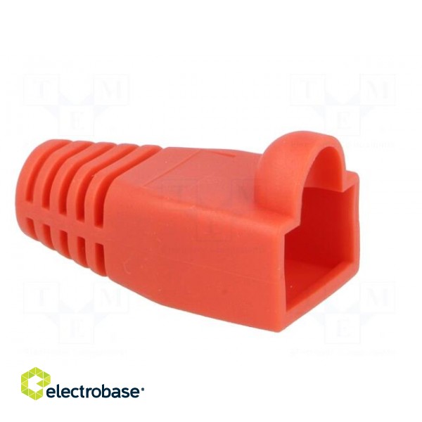 RJ45 plug boot | 6mm | Colour: red image 8