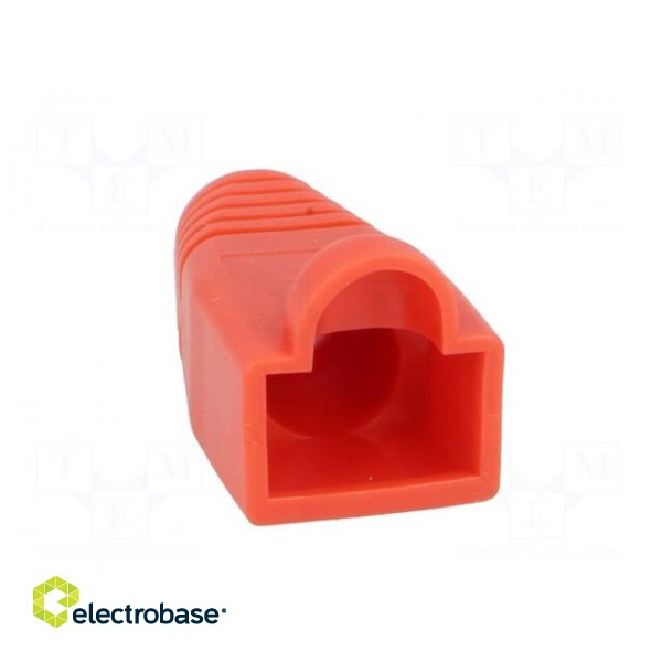 RJ45 plug boot | 6mm | Colour: red image 9