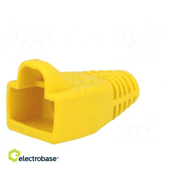 RJ45 plug boot | 6mm | Colour: yellow image 2