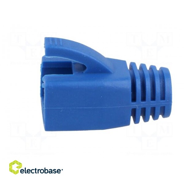 RJ45 plug boot | 8mm | Colour: blue image 3